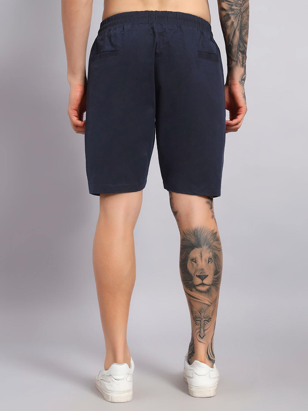 Navy Shorts Men