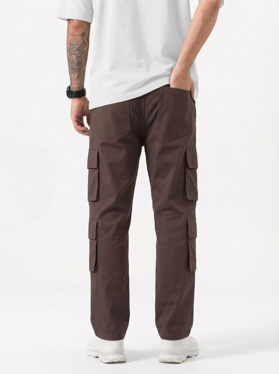 Men's Coffee cargo pant