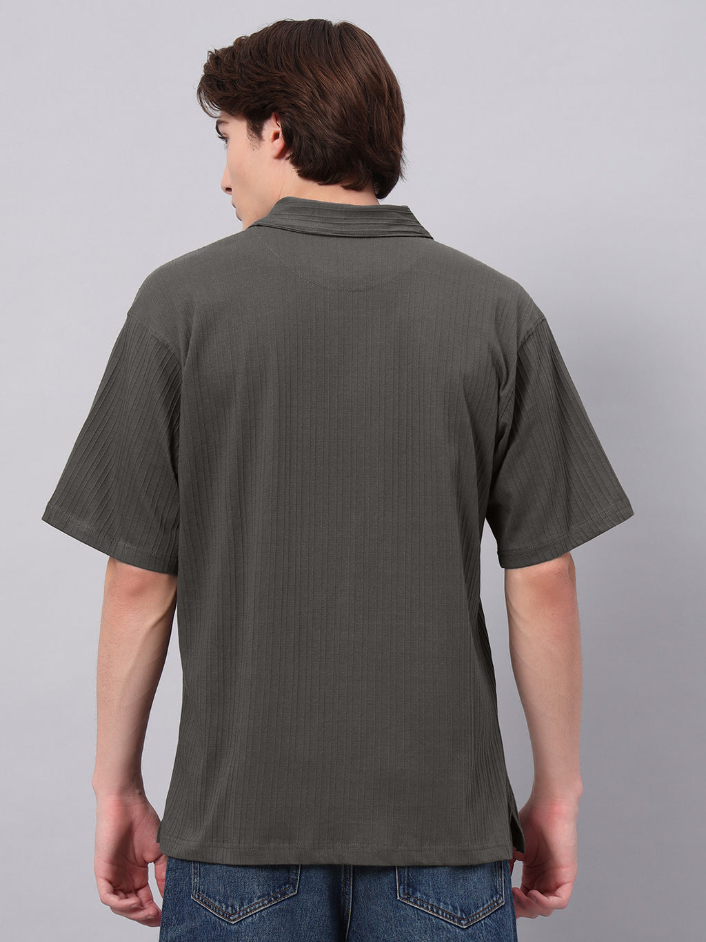 Comfortable shirt men's gray
