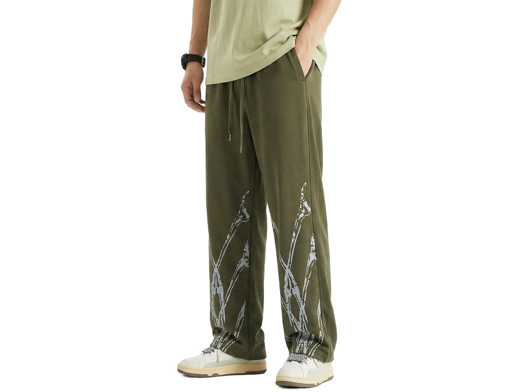 Olive track pant