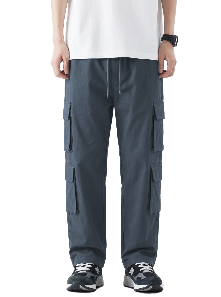 College wear gray cargo