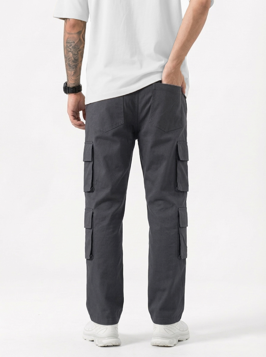 8 pocket Dark gray cargo