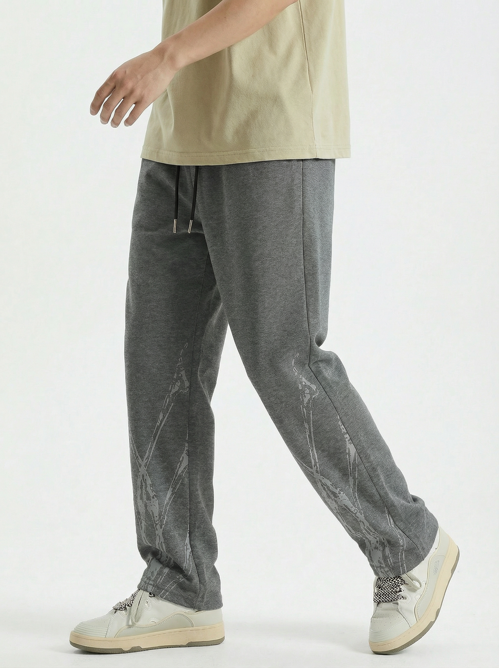 Gray Track pants everdaywear