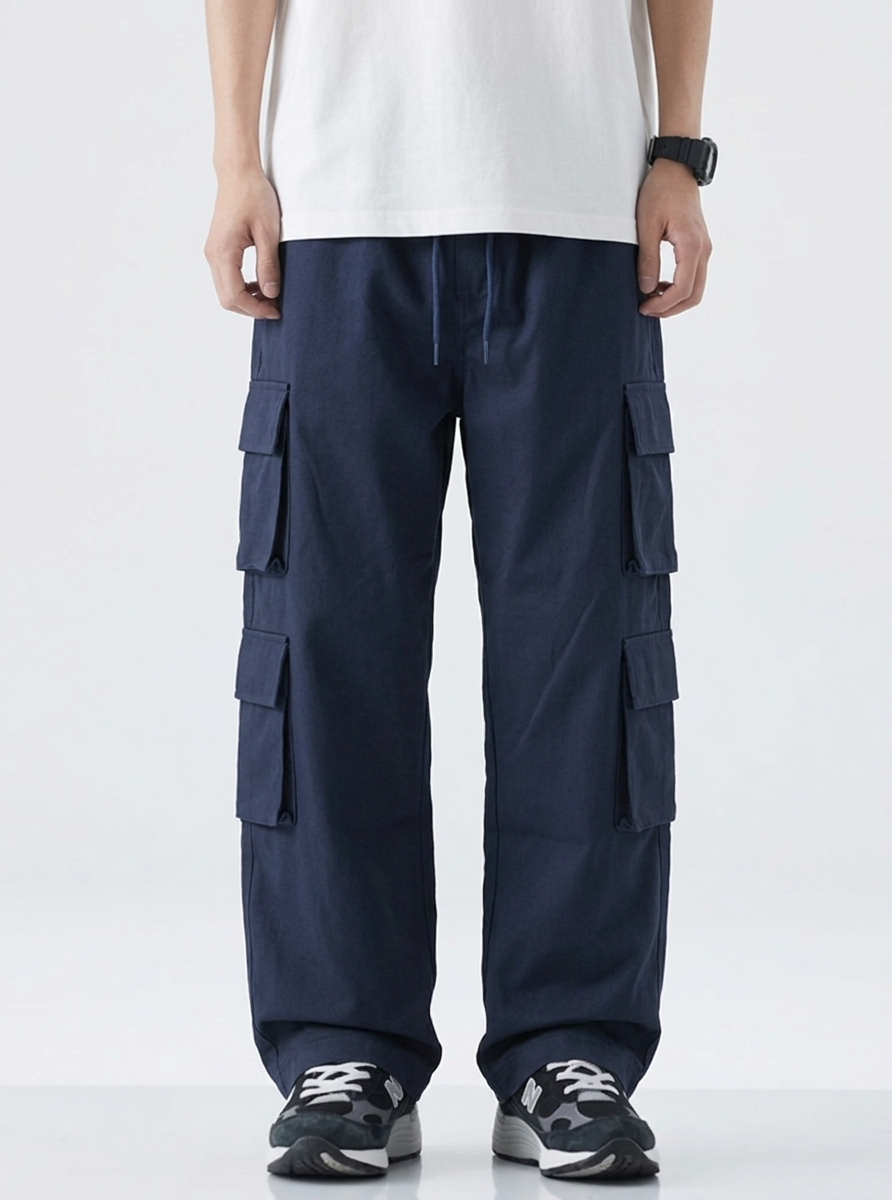 Regular wear Navy cargo pant