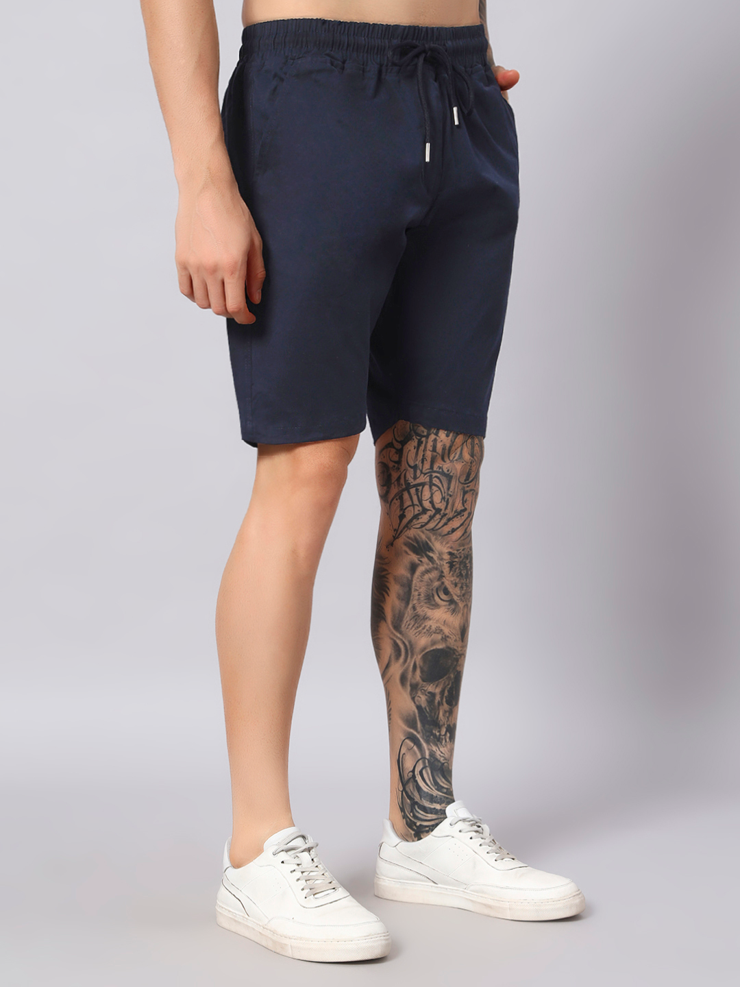 Stylish Shorts men Navy