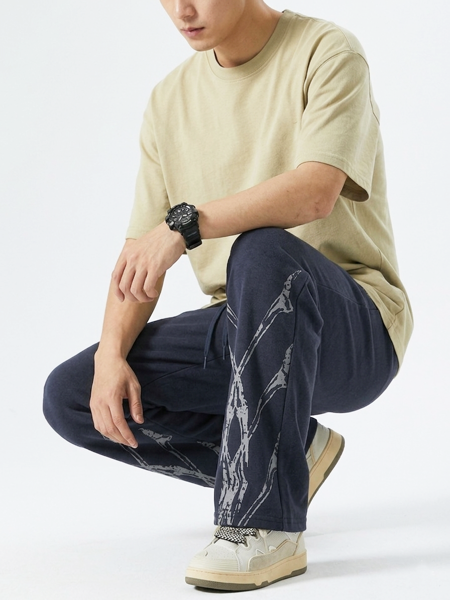 Navy Track pants gymwear