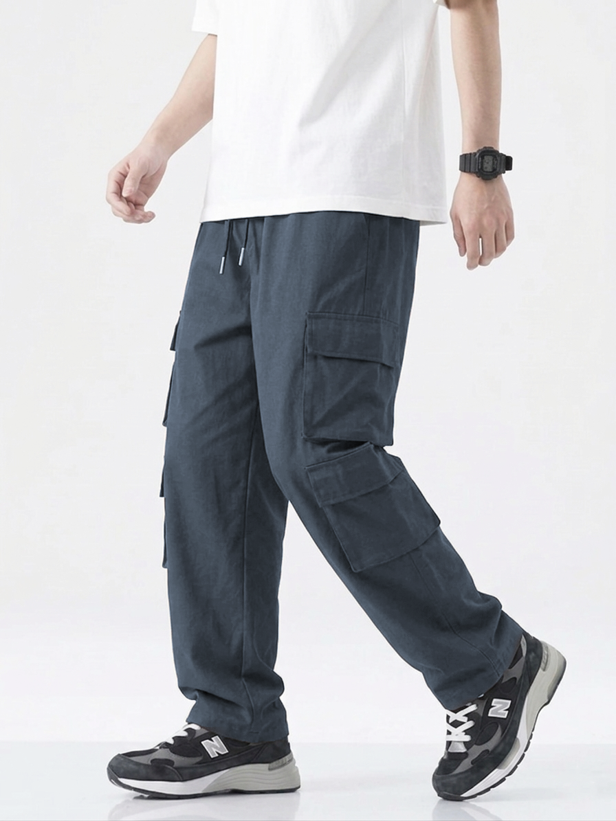 Men's gray cargo pant