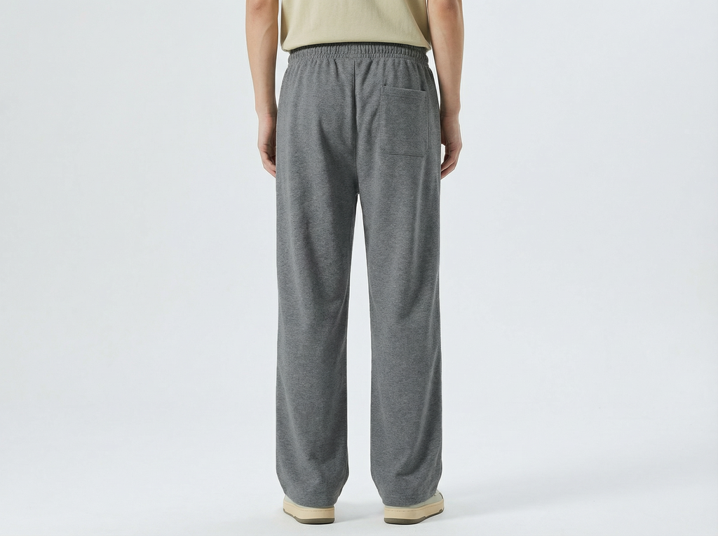 Gray men's track pant