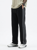 classic black track pant