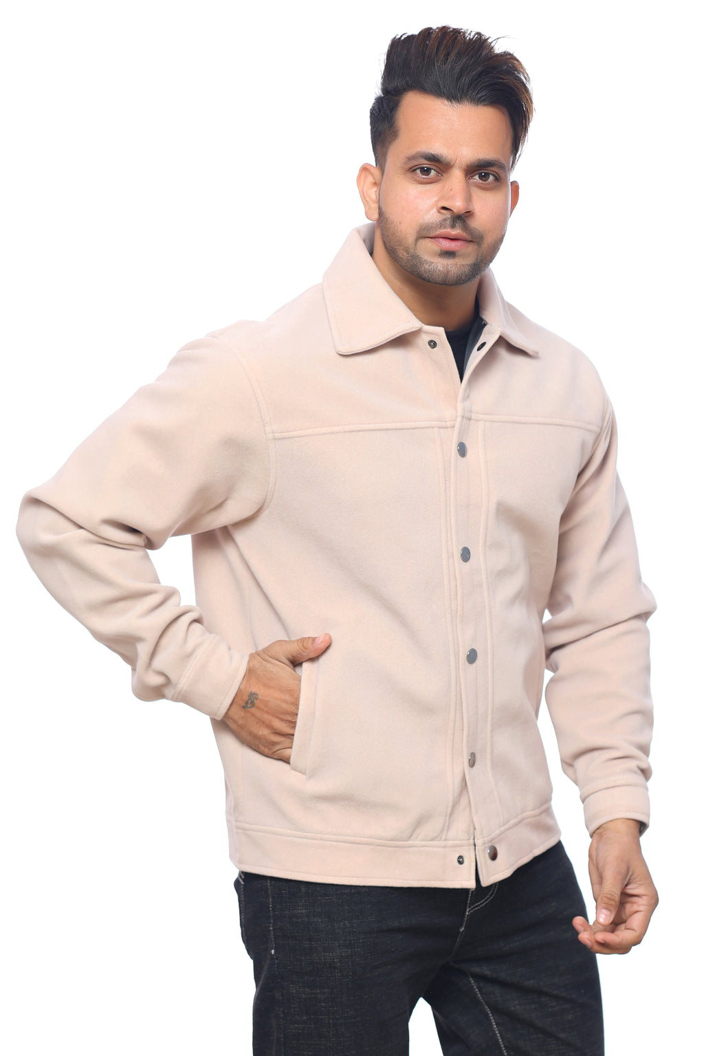 Classic outdoor jacket beige