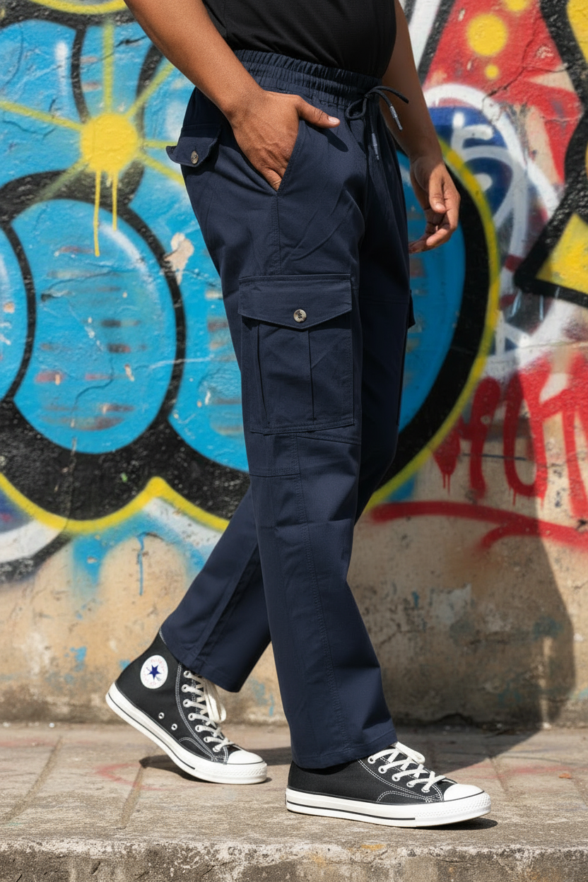 New Cargo Pant men Navy